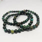 African Turquoise Round Bead Bracelet - Rivendell Shop