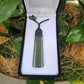 Greenstone (Pounamu) Rounded Toki Pendant - Rivendell Shop
