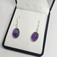 Amethyst Sterling Silver Earrings - Rivendell Shop