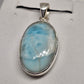Larimar Sterling Silver Pendant - Rivendell Shop