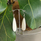 Handcarved Bone Earrings - Roimata - Rivendell Shop