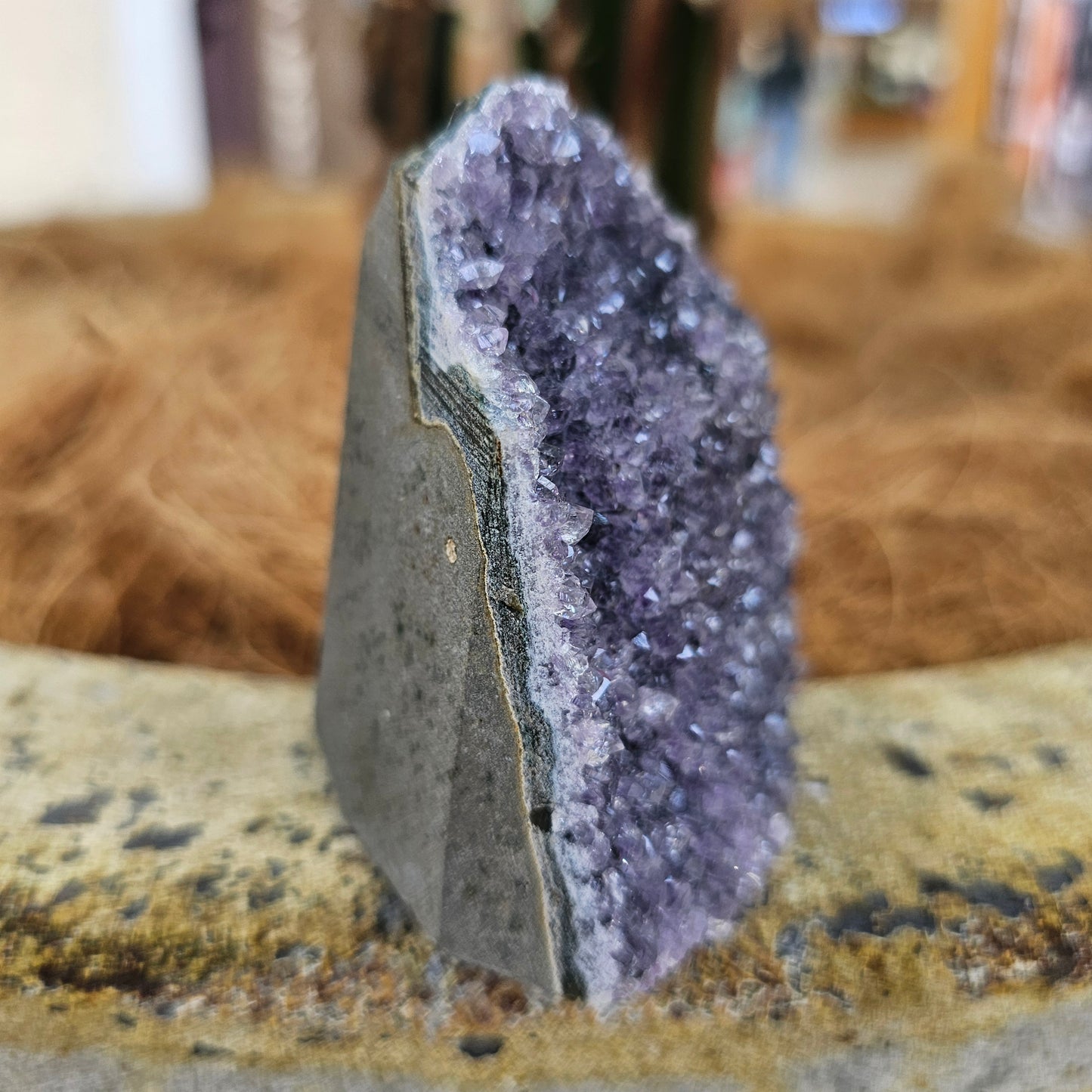 Amethyst Crystal Standing