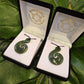 Open Koru Greenstone Pendant 35 mm - Rivendell Shop