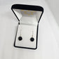 Black Onyx Sterling Silver Earrings - Rivendell Shop