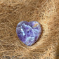 Gemstone Heart Amethyst