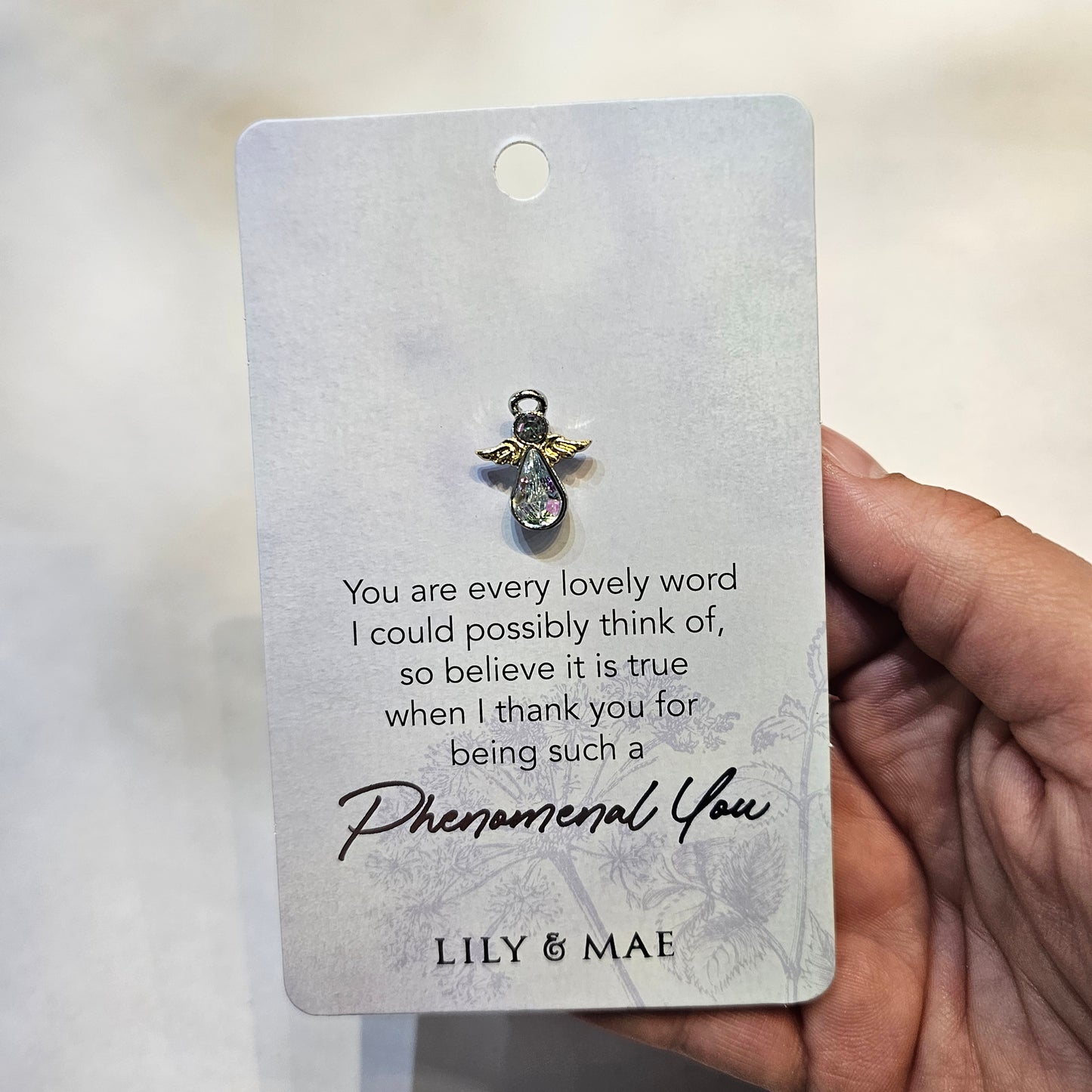 Phenomenal You - Angel Pin - Rivendell Shop