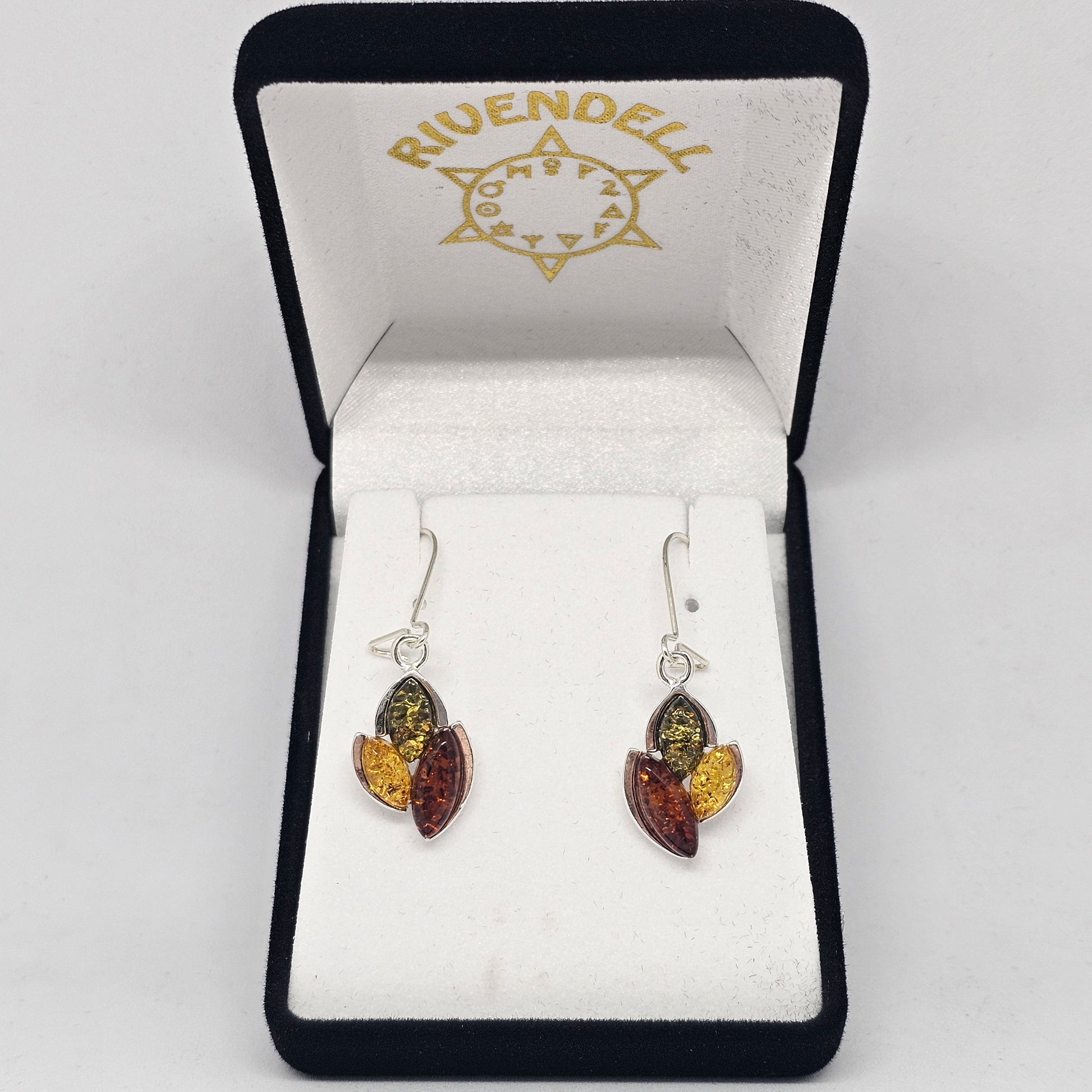 Amber Earrings - Rivendell Shop