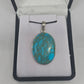 Turquoise Sterling Silver Pendant - Rivendell Shop