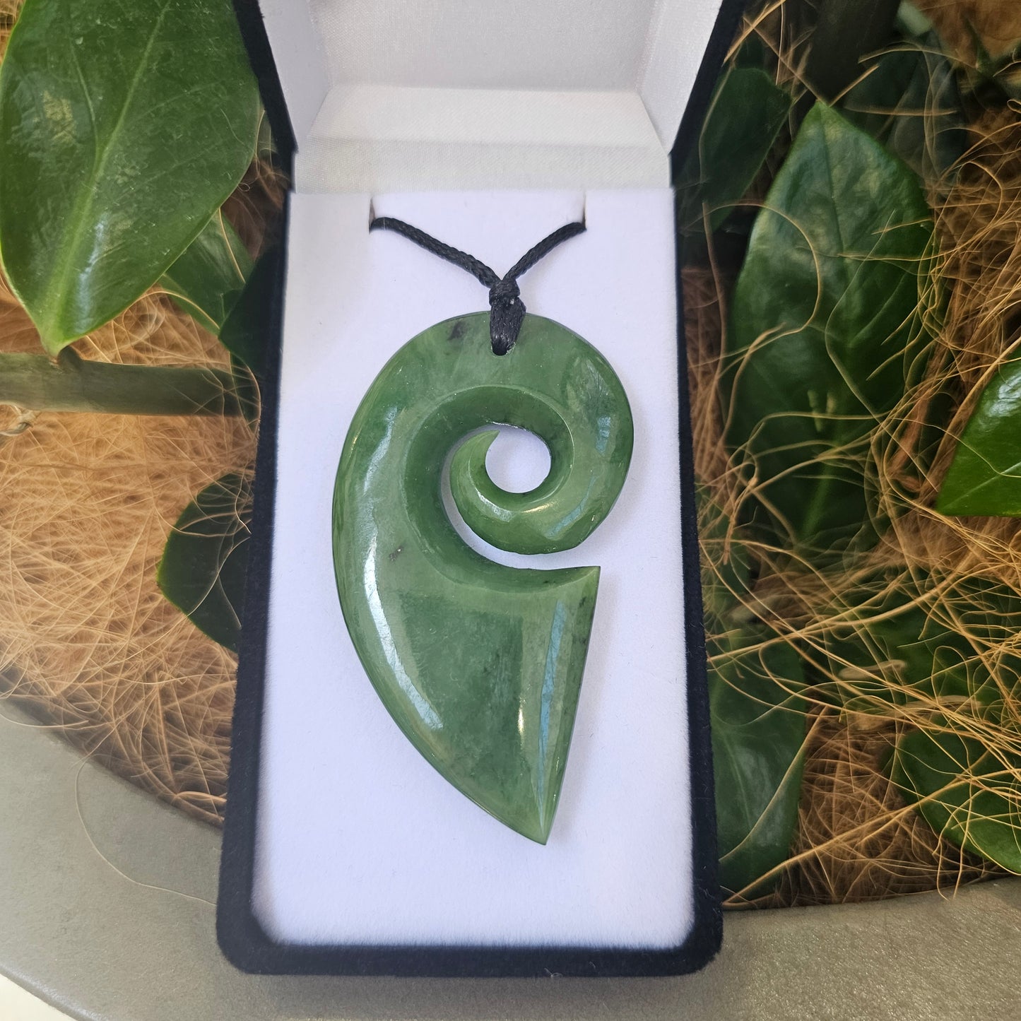 Koru Greenstone Pendant - Rivendell Shop