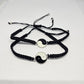 Yin Yang Wax Cord Bracelet - Rivendell Shop