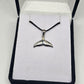 Sterling Silver Mini Whale Tail - Rivendell Shop