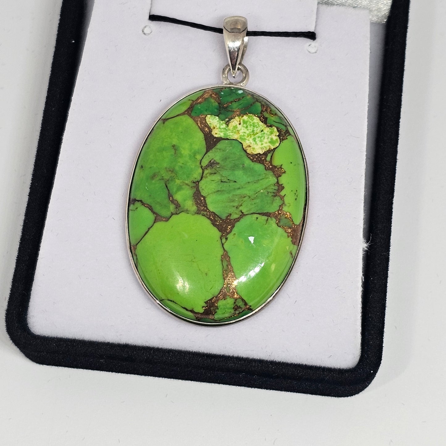 Copper Turquoise Pendant - Rivendell Shop