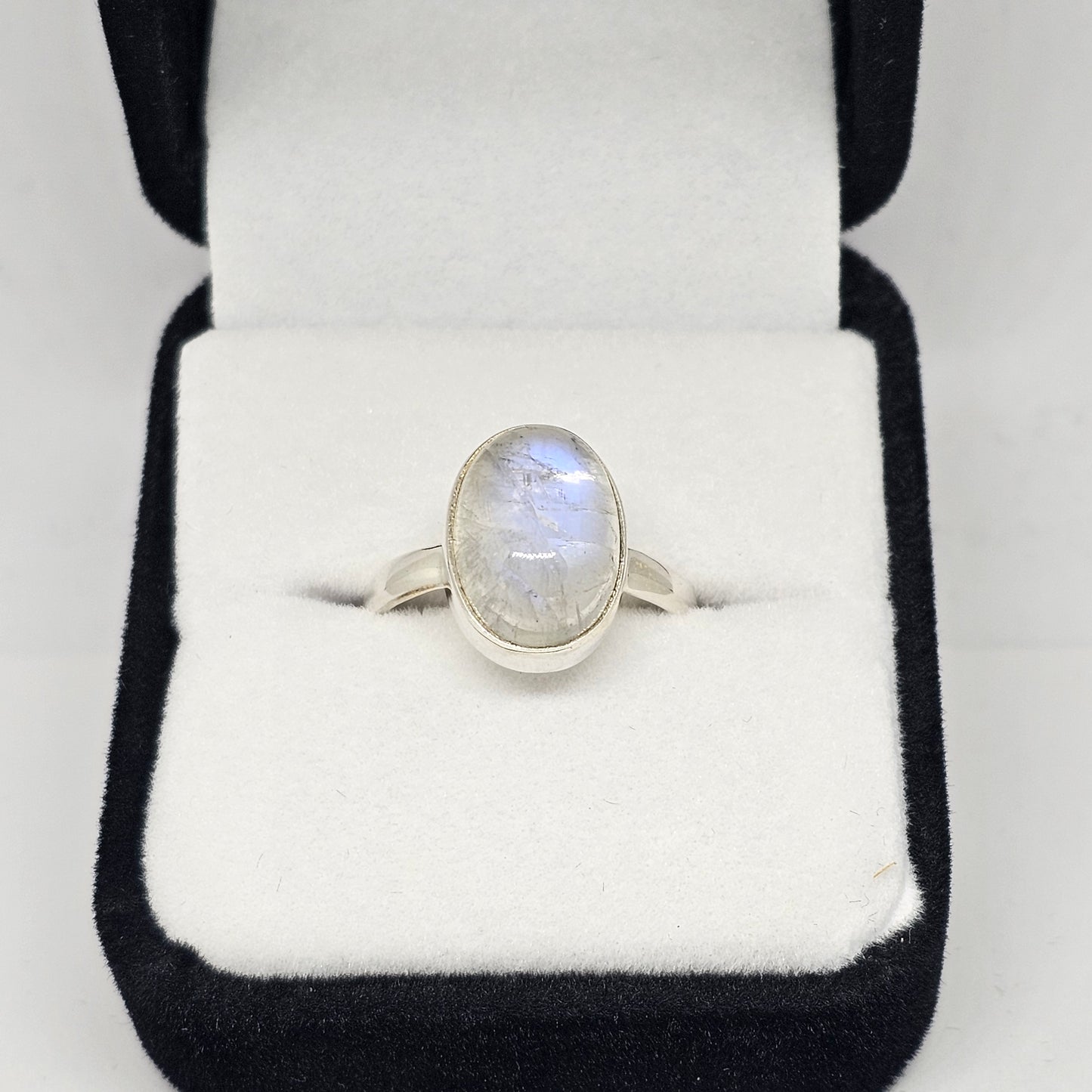 Moonstone Sterling Silver Ring - Rivendell Shop