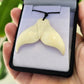 Bone Whale Tail Pendant - Rivendell Shop