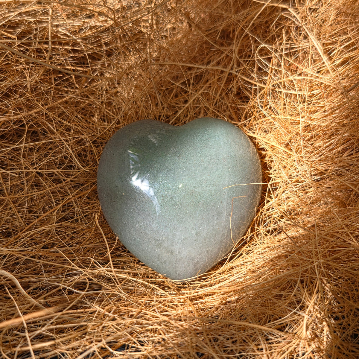 Gemstone Heart Aventurine