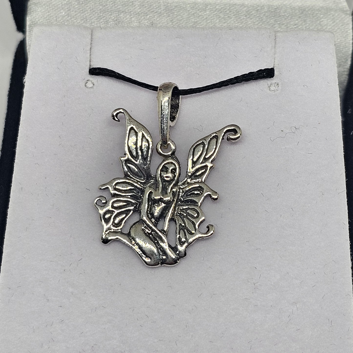 Sterling Silver Fairy Pendant - Rivendell Shop