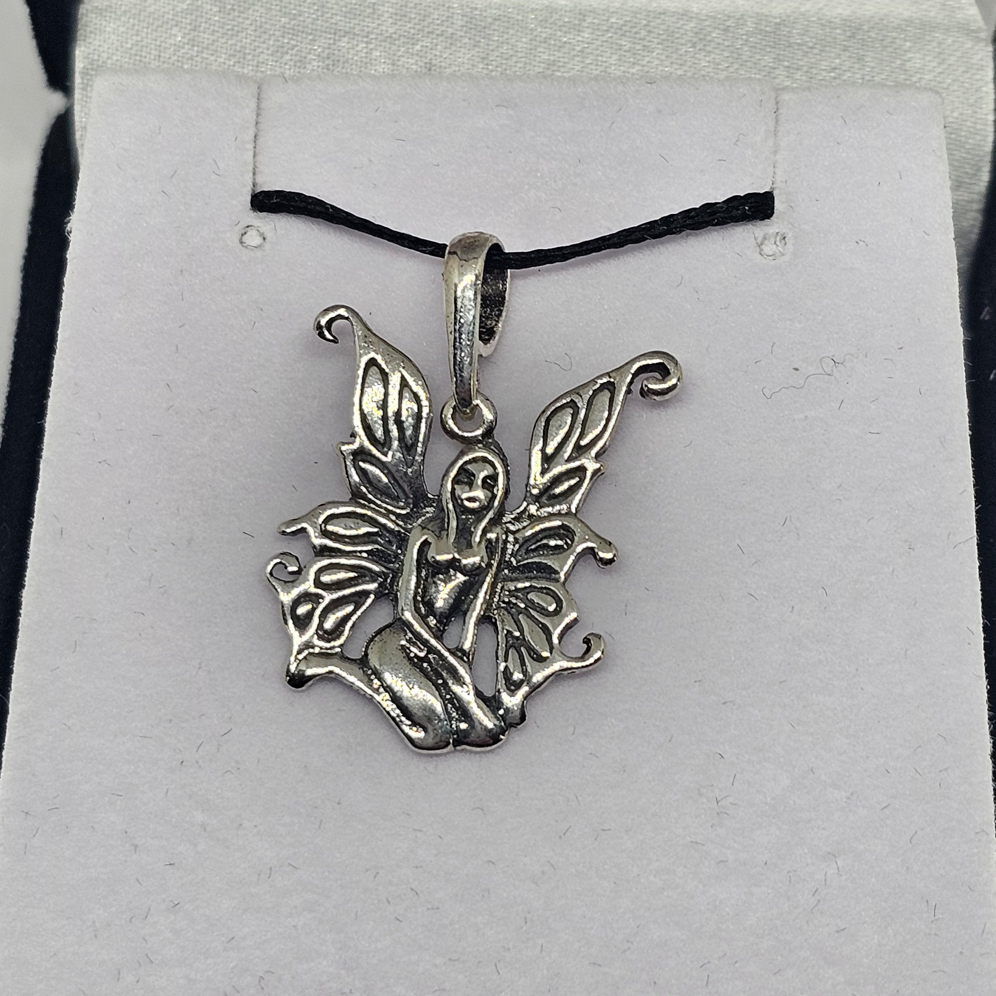 Sterling Silver Fairy Pendant - Rivendell Shop