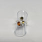 Amber Sterling Silver Ring - Rivendell Shop