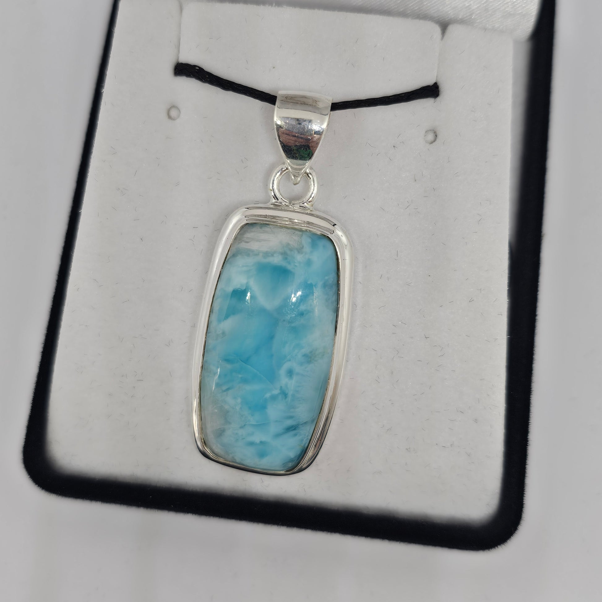 Larimar Pendant - Rivendell Shop