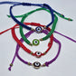 Evil Eye Wax Bracelet- Multicolour - Rivendell Shop