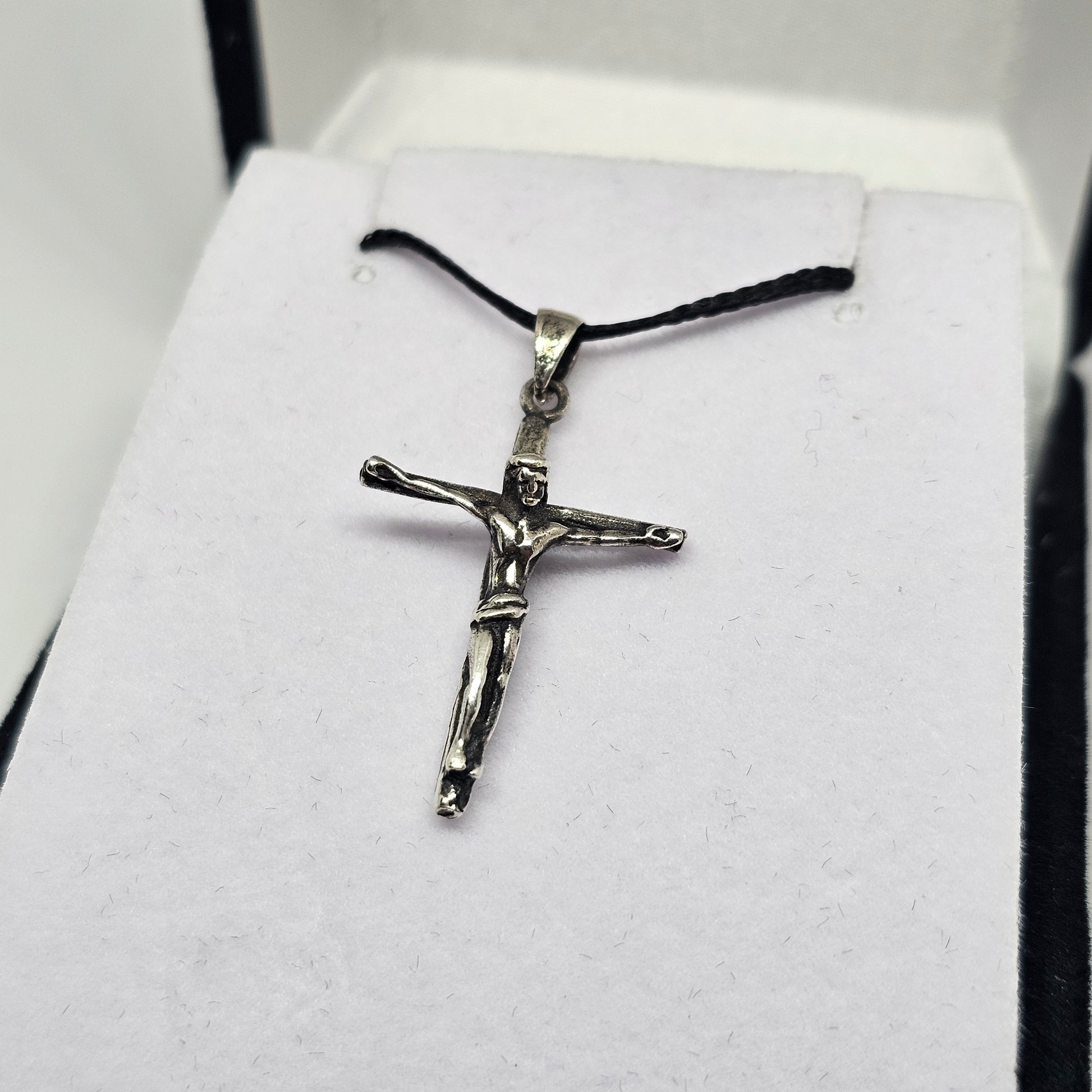 Sterling Silver Crucifix Pendant - Rivendell Shop