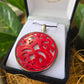 Red Coral Pendant - Rivendell Shop