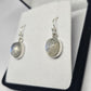Moonstone Sterling Silver Earrings - Rivendell Shop