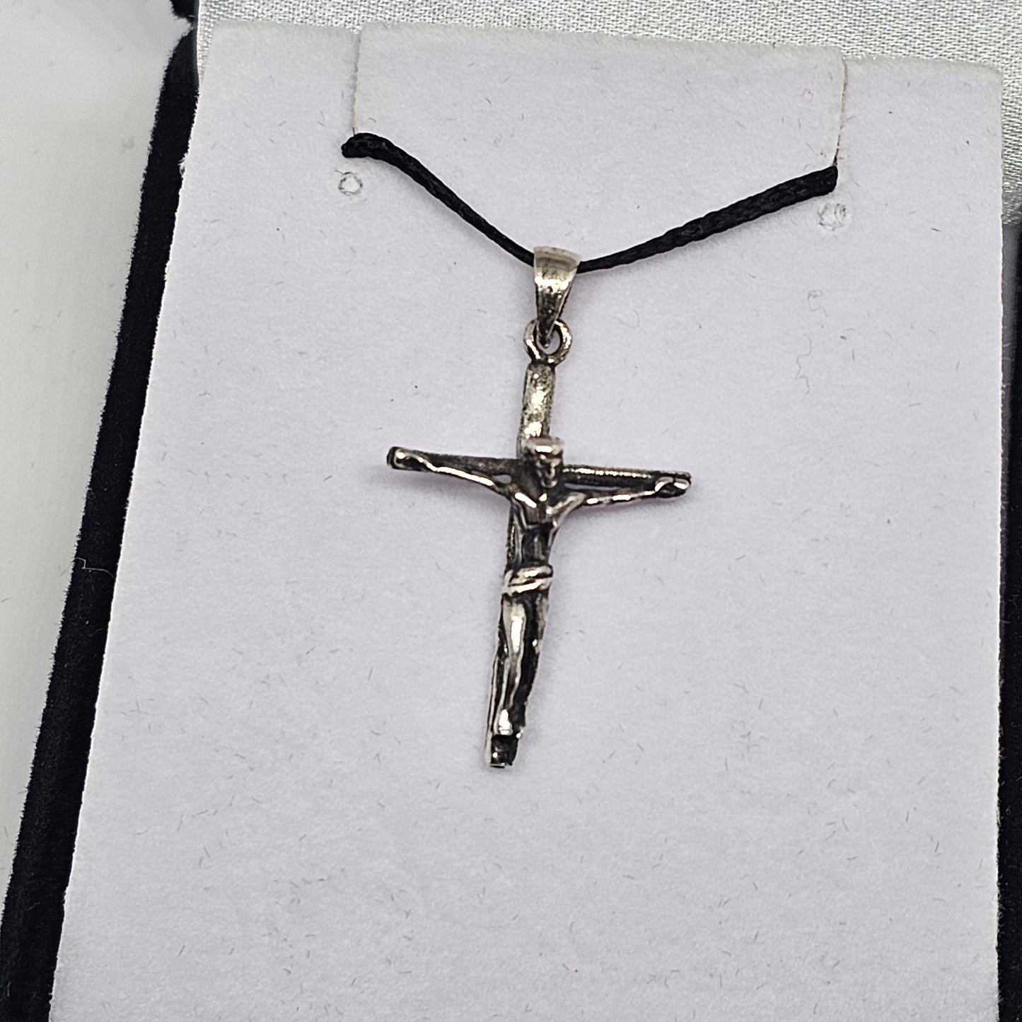 Sterling Silver Crucifix Pendant - Rivendell Shop
