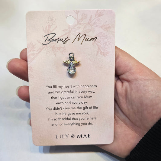 Bonus Mum - Angel Pin - Rivendell Shop