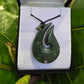Hei Matau (Hook) Greenstone Pendant - Rivendell Shop