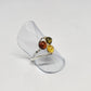 Amber Sterling Silver Ring - Rivendell Shop