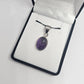 Amethyst Sterling Silver Pendant - Rivendell Shop