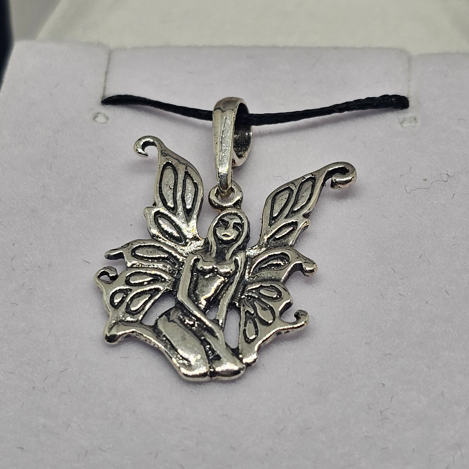 Sterling Silver Fairy Pendant - Rivendell Shop