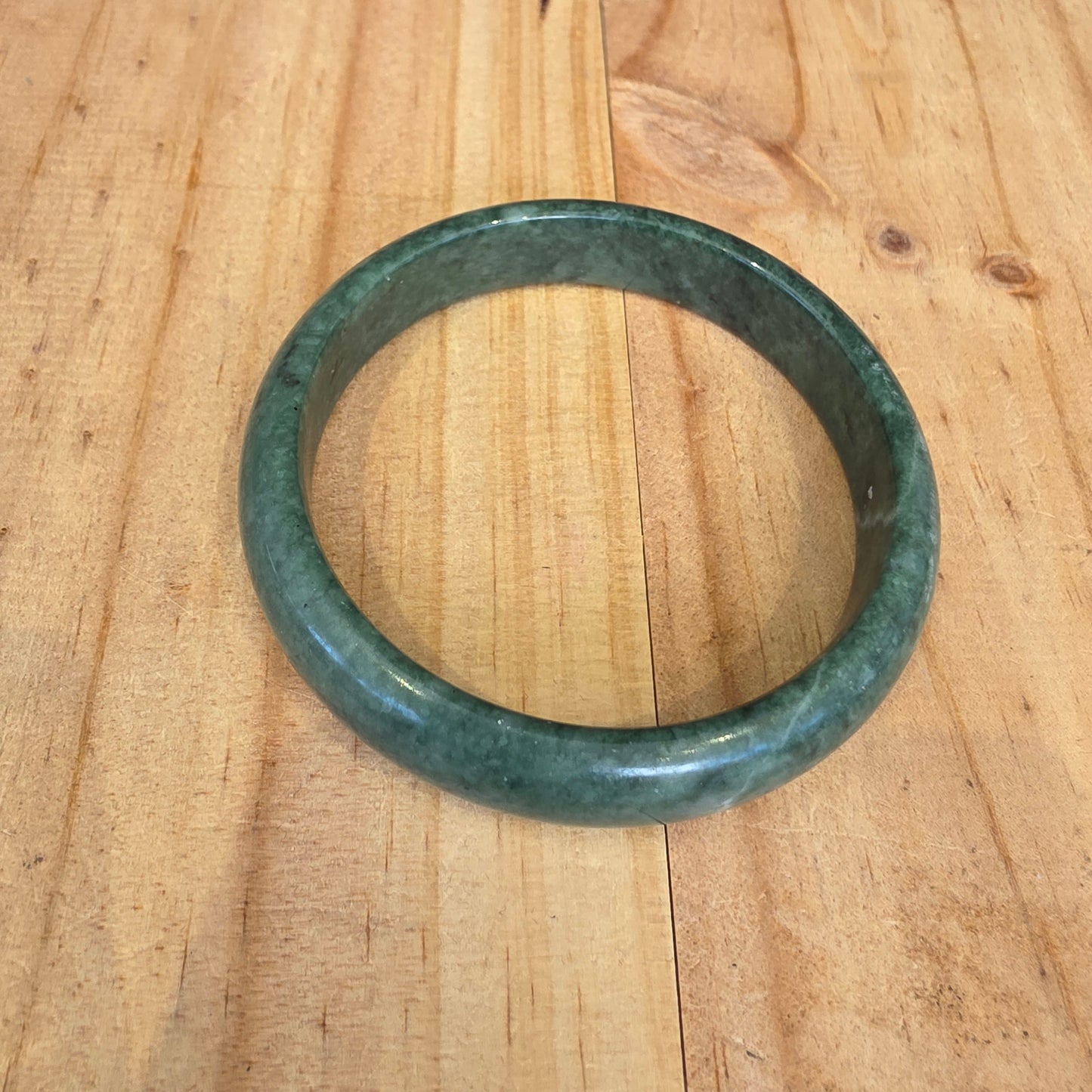 Green Jade Bangle - Rivendell Shop