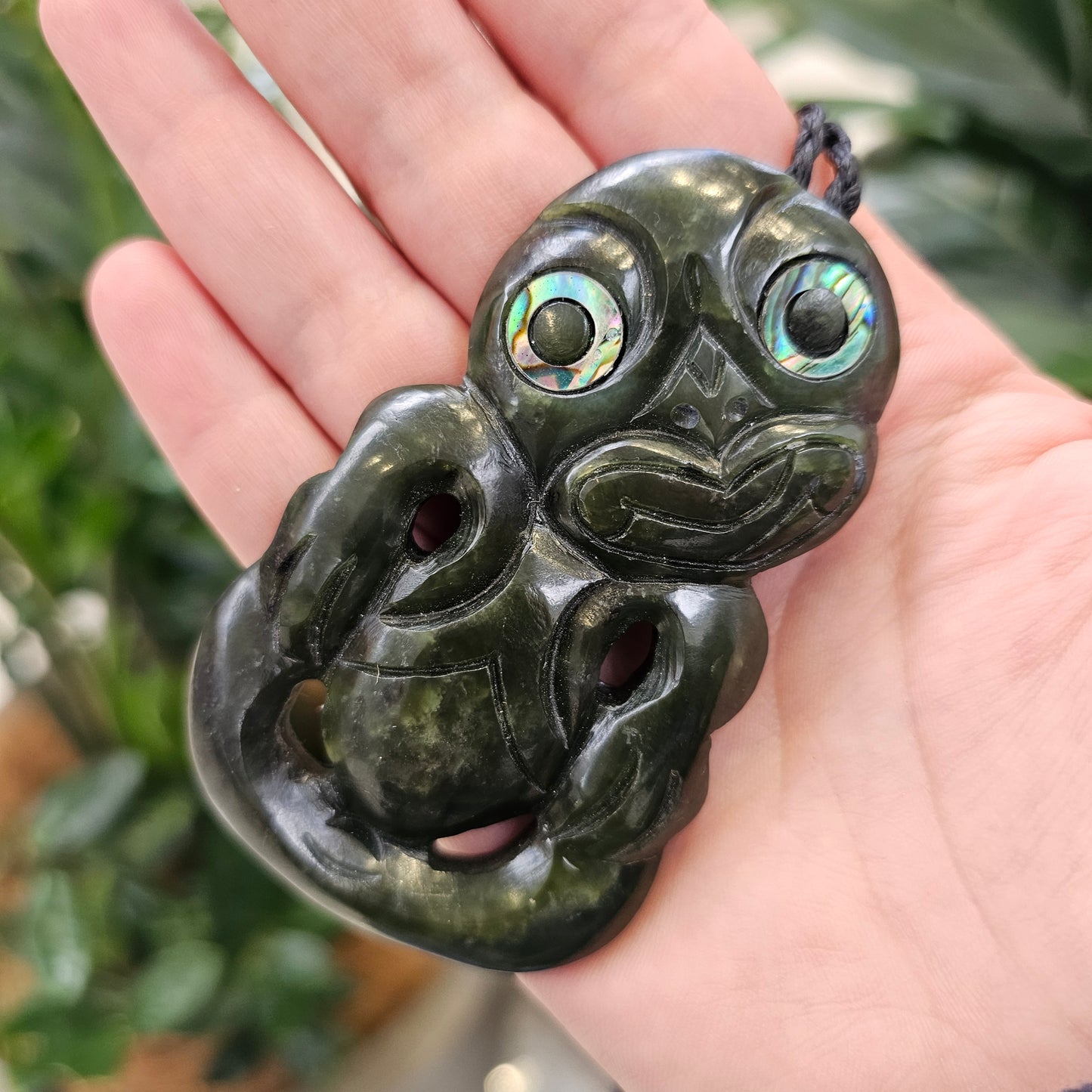 Pounamu (Greenstone) Tiki XL - Rivendell Shop