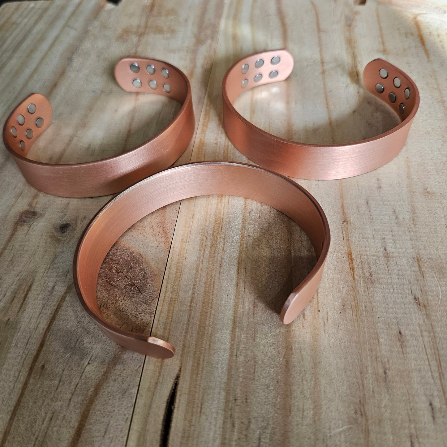 Large Copper Bracelet - 12 Magnet - Rivendell Shop