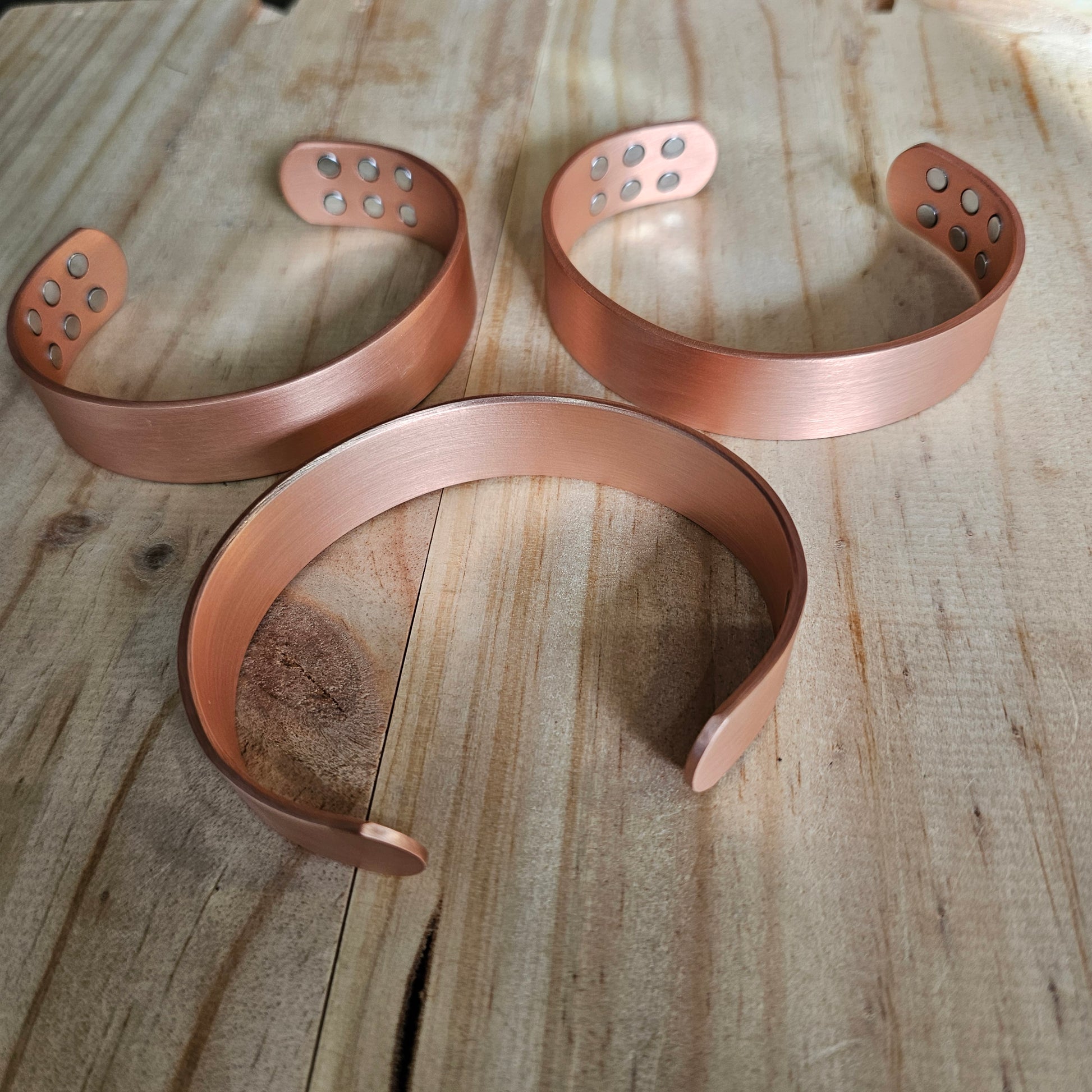 Large Copper Bracelet - 12 Magnet - Rivendell Shop