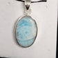 Larimar Sterling Silver Pendant - Rivendell Shop