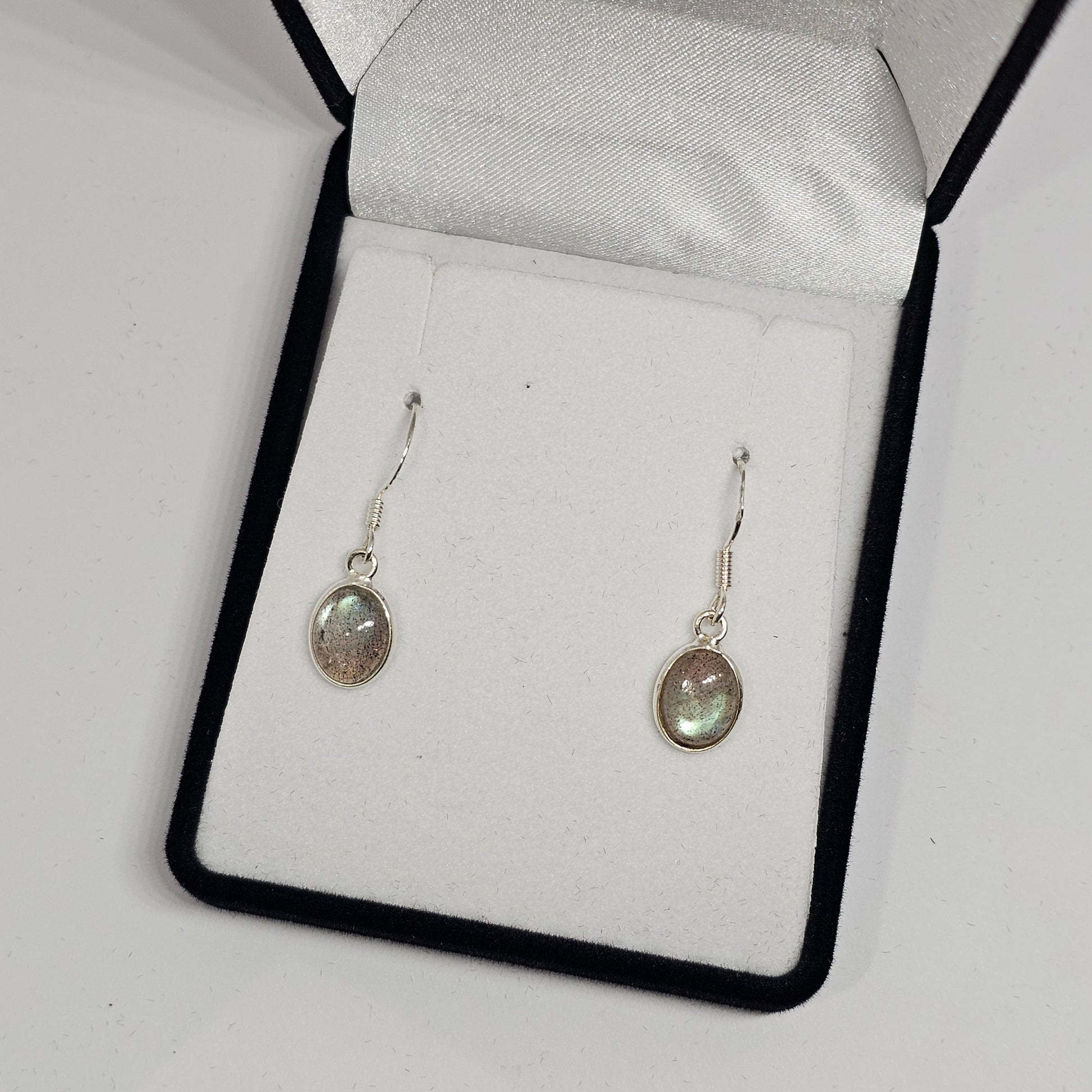 Labradorite Sterling Silver Earrings - Rivendell Shop
