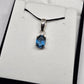 Iolite Sterling Silver Pendant - Rivendell Shop