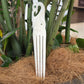 Handcarved Bone Heru (Comb) - Manaia - Rivendell Shop