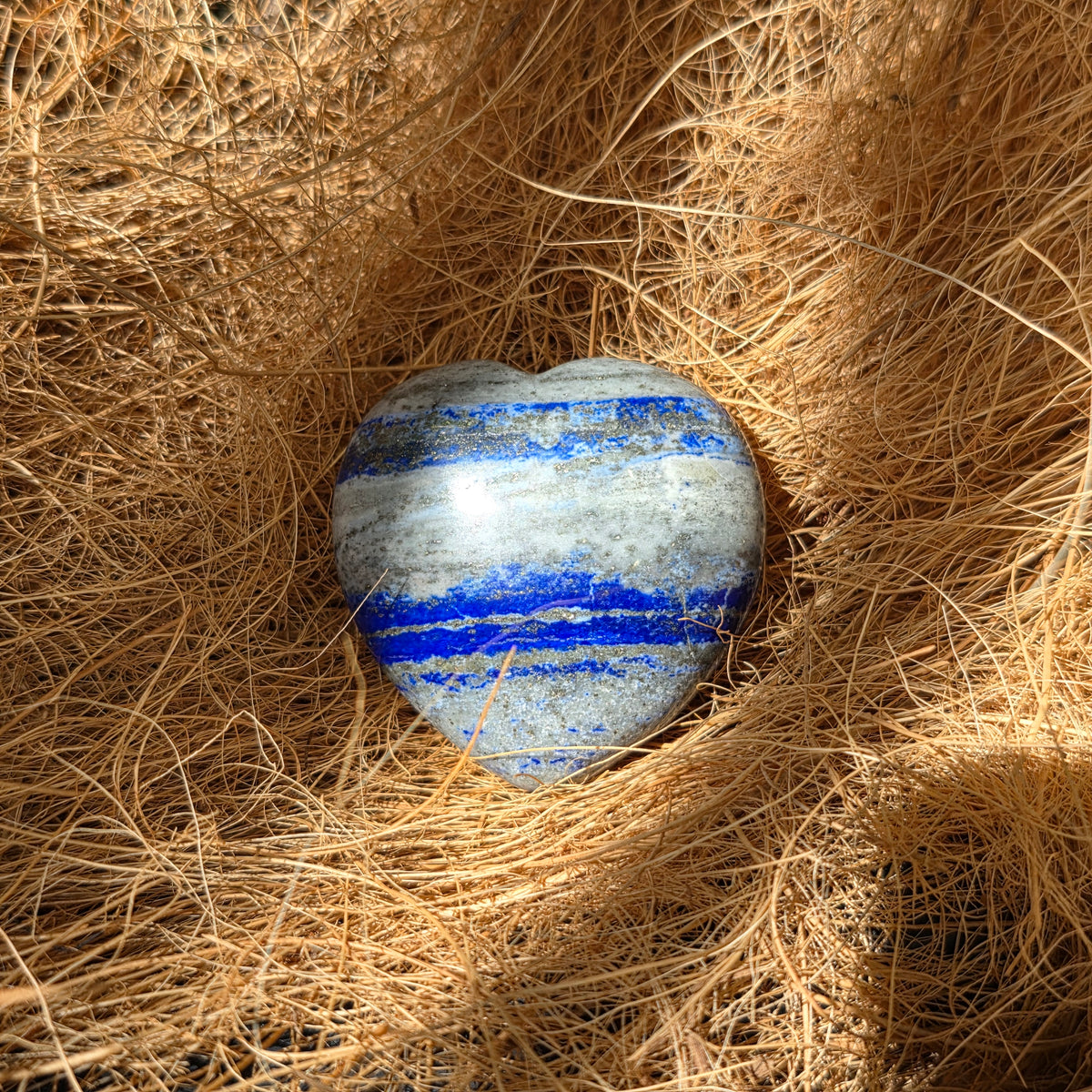 Gemstone Heart Lapis Lazuli
