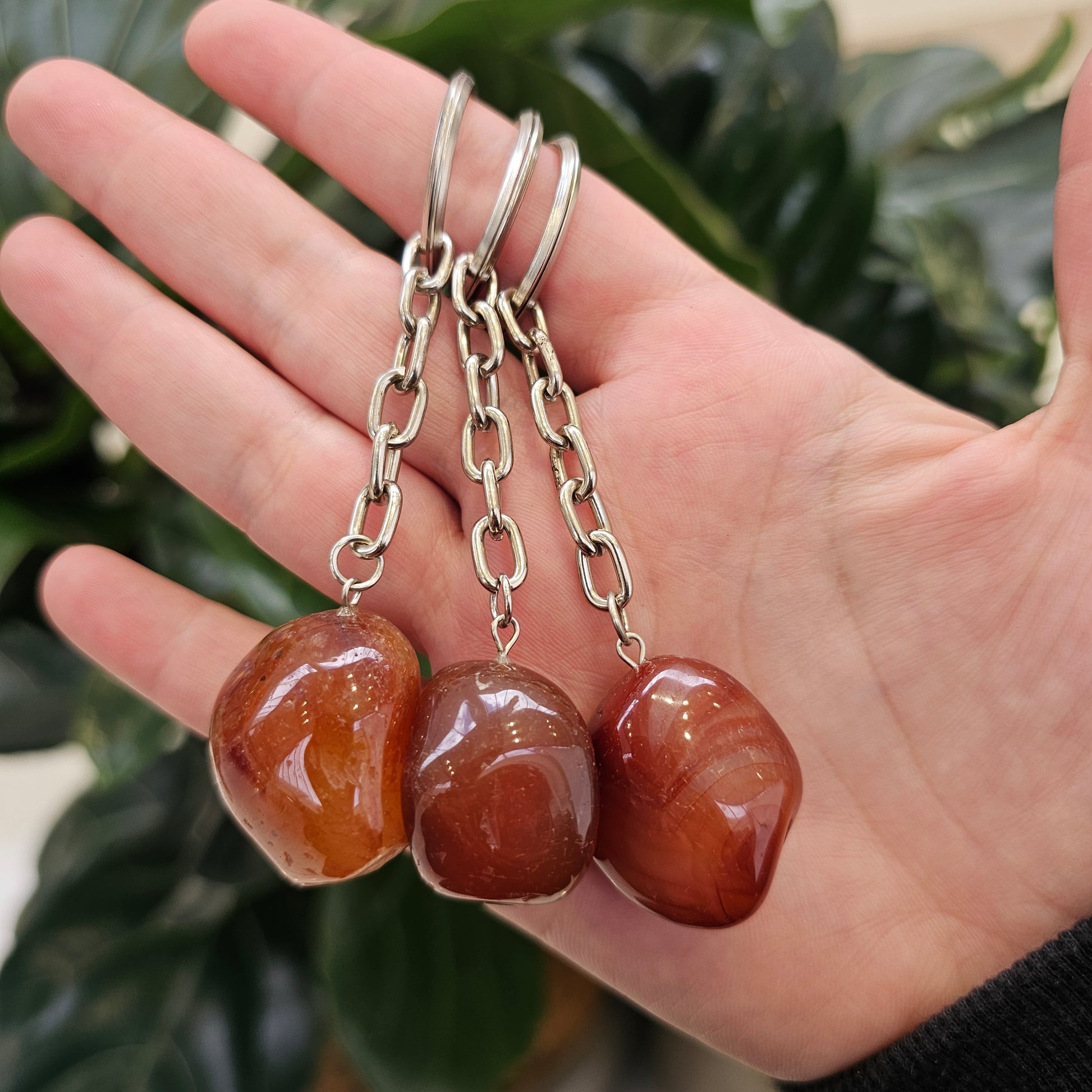 Carnelian Keychain - Rivendell Shop