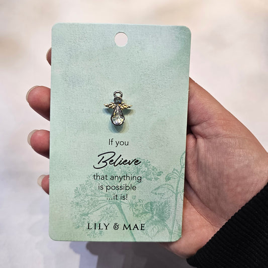 Believe - Angel Pin - Rivendell Shop