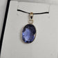 Iolite Sterling Silver Pendant - Rivendell Shop