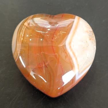 Gemstone Heart Carnelian - Rivendell Shop