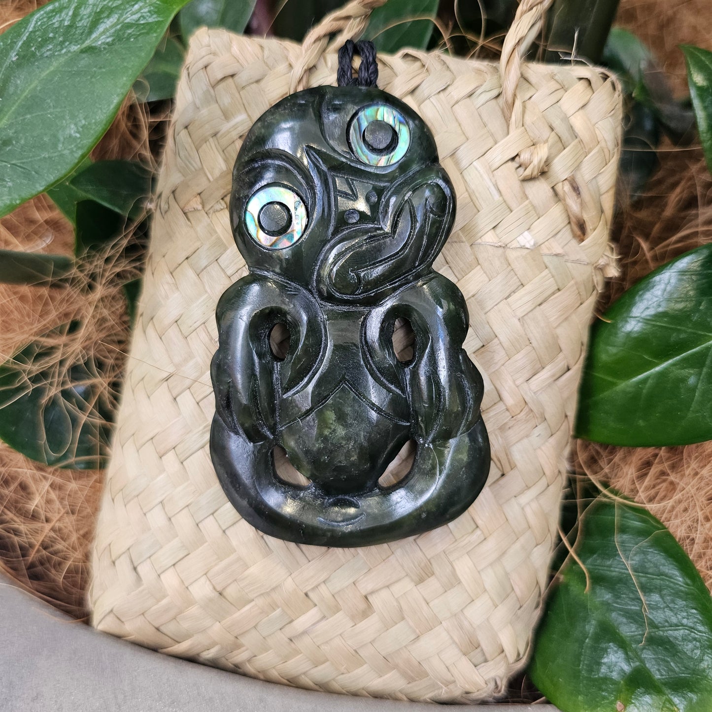 Pounamu (Greenstone) Tiki XL - Rivendell Shop