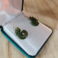 Greenstone Mania Earrings 1.5cm - Rivendell Shop