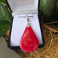 Red Coral Pendant - Rivendell Shop