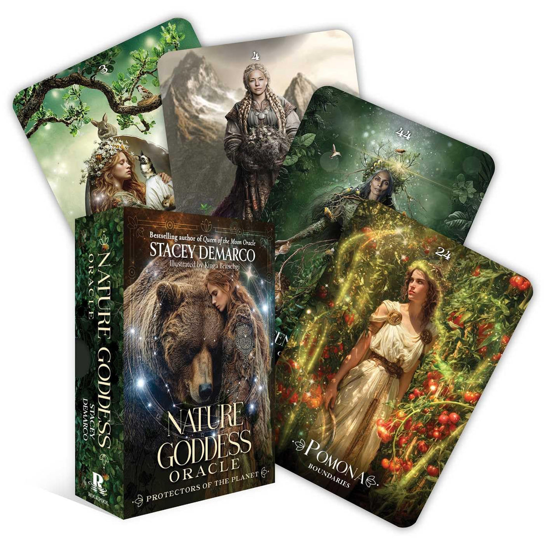 Nature Goddess Oracle Cards Deck